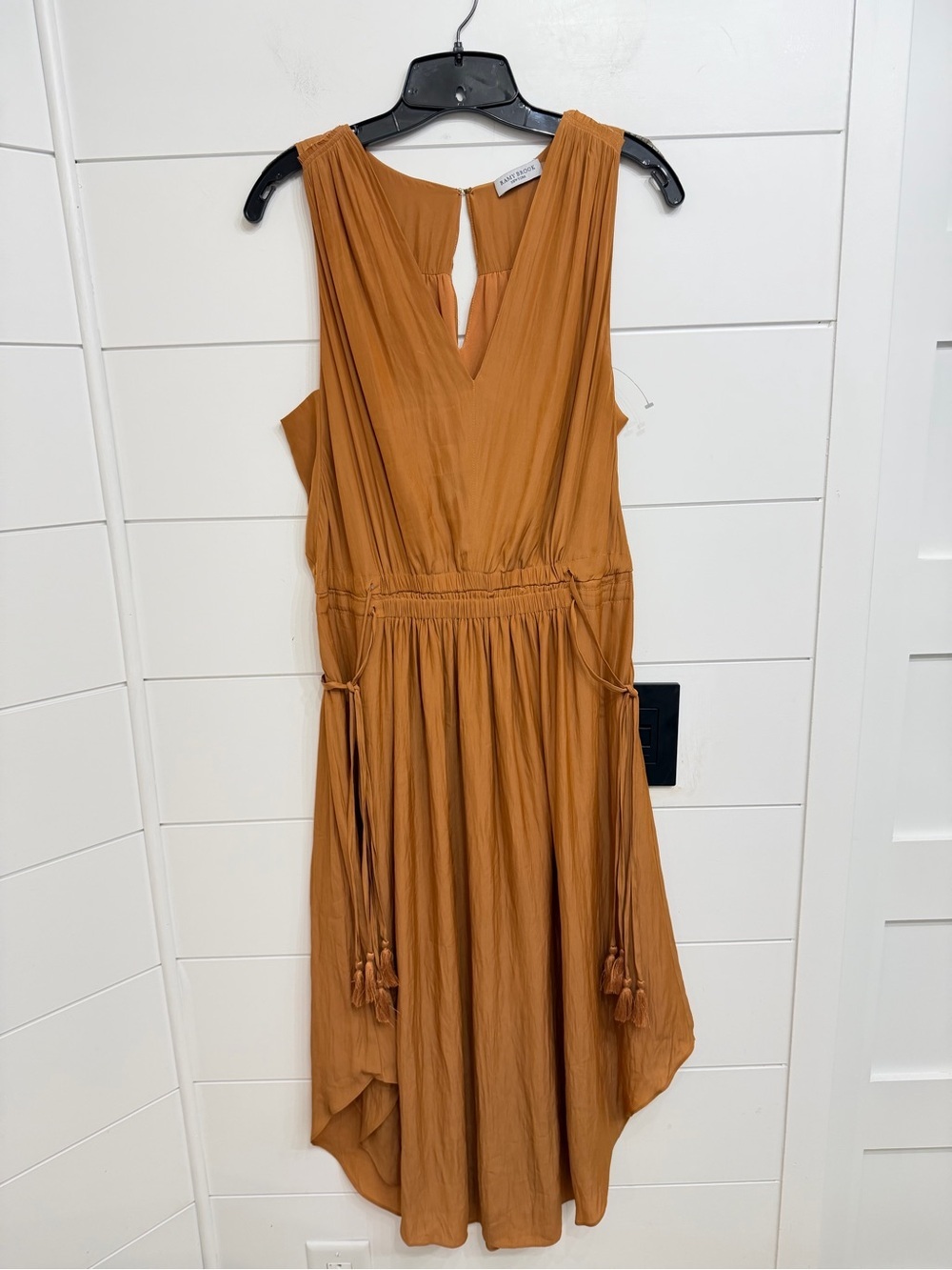 Ramy Brook Sleeveless Midi Dress in Rust - Picture 2 of 12